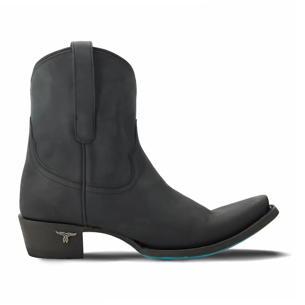 Emma Jane Snip Toe Cowboy Bootie sold by Shoebacca