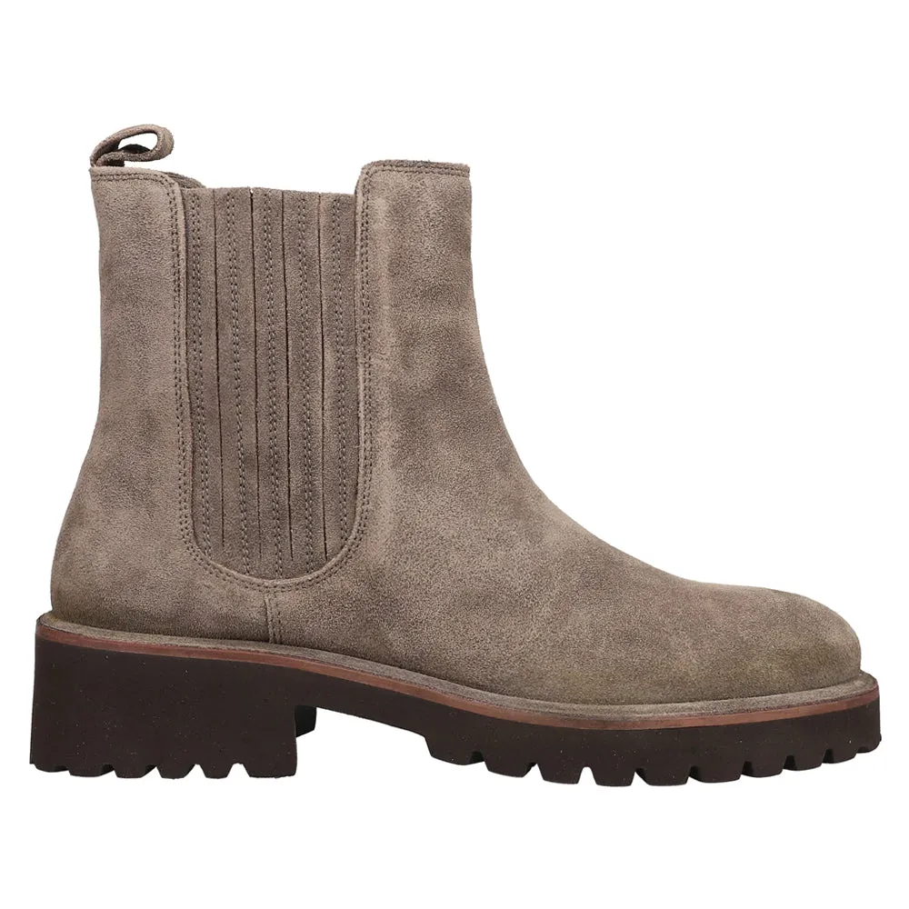 Cashew Round Toe Chelsea Boots sold by Shoebacca