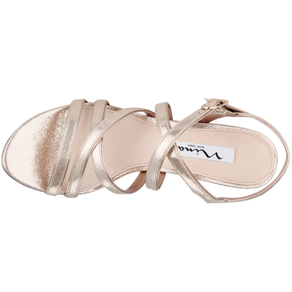 Genaya Metallic Kitten Heel Evening Sandals sold by Shoebacca product image thumbnail 5