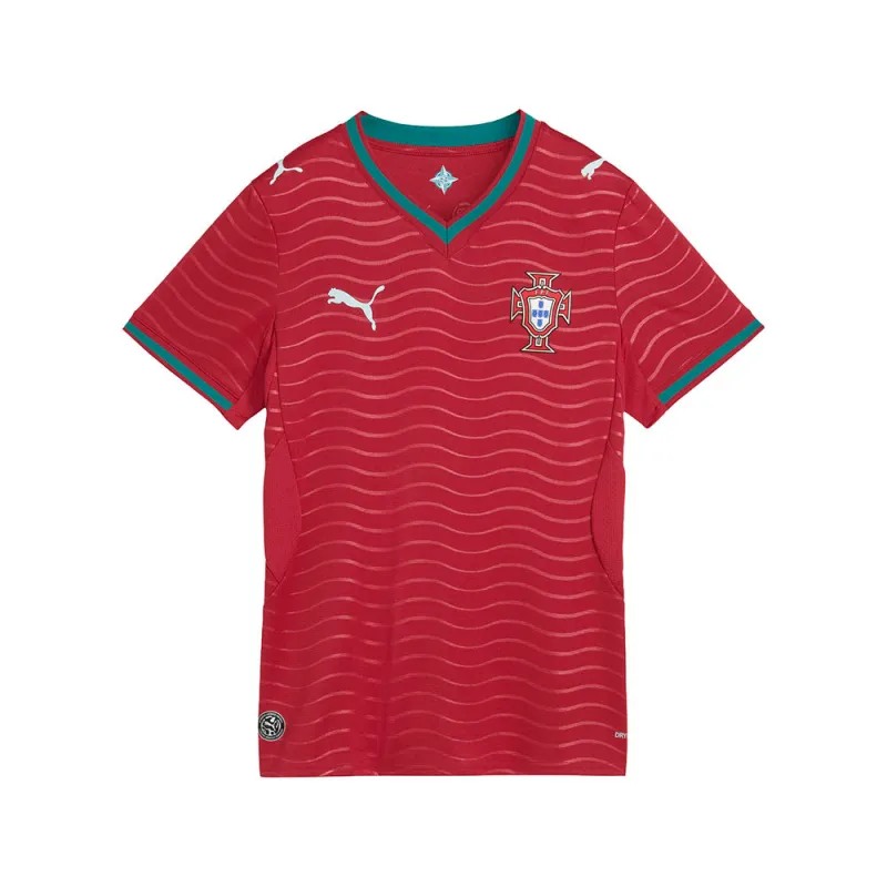 Portugal Home Crew Neck Short Sleeve Soccer Jersey sold by Shoebacca