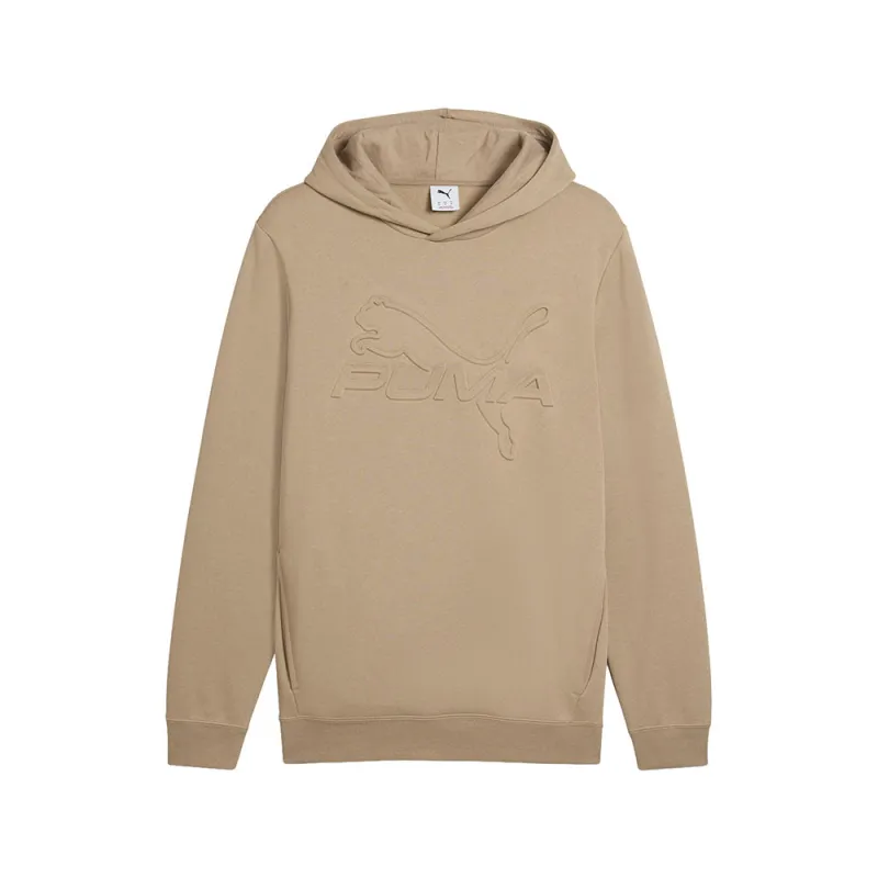 Essentials Embossed Pullover Hoodie made by Puma