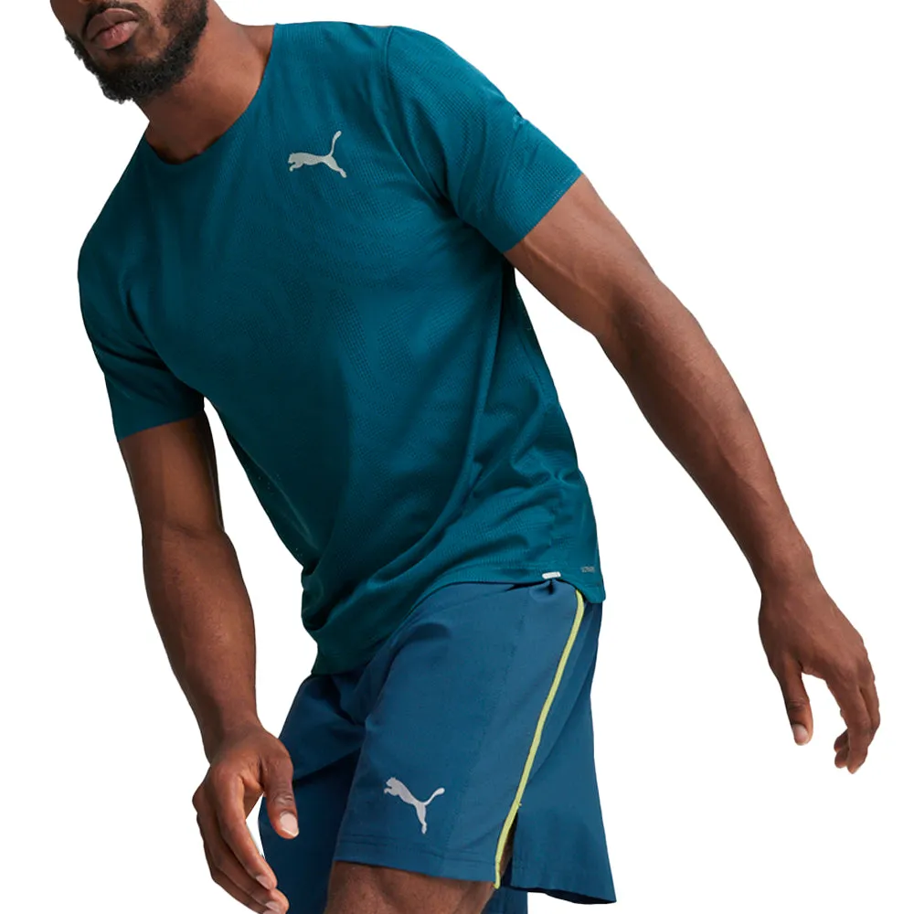 Run Ultraspun Crew Neck Short Sleeve Athletic T-Shirt sold by Shoebacca product image thumbnail 3