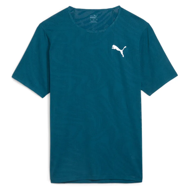 Run Ultraspun Crew Neck Short Sleeve Athletic T-Shirt made by Puma