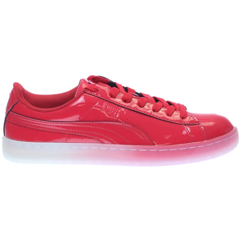 Basket Patent Ice Fade Lace Up Sneakers made by Puma