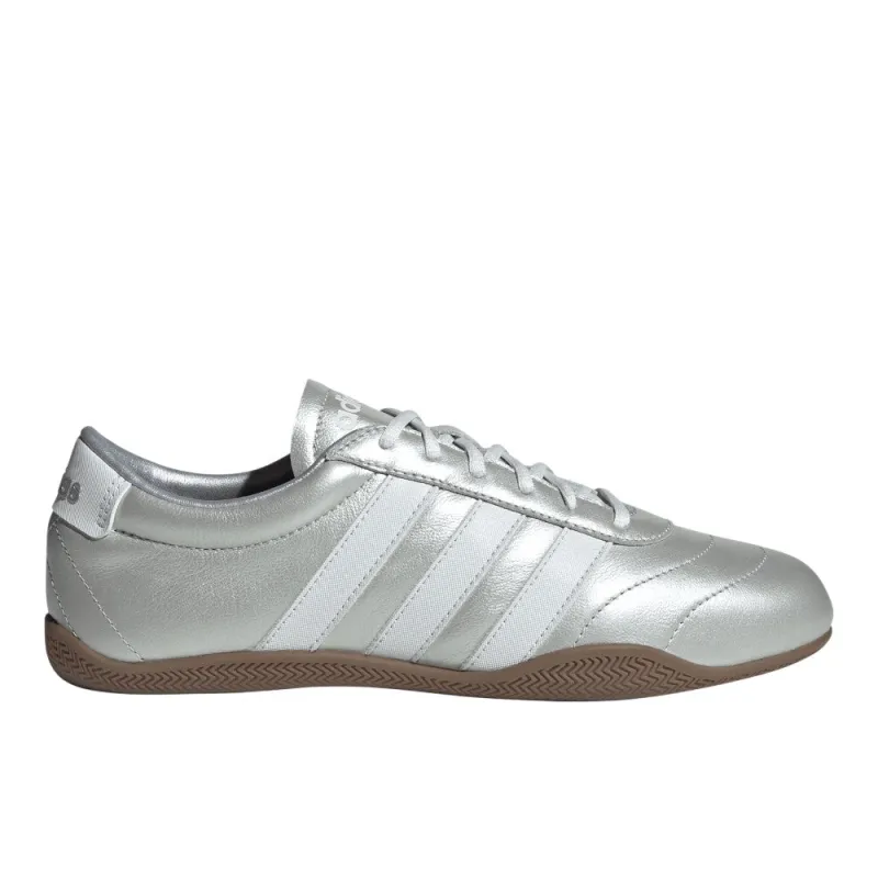 Grand Court Lo Metallic Lace Up Sneakers sold by Shoebacca