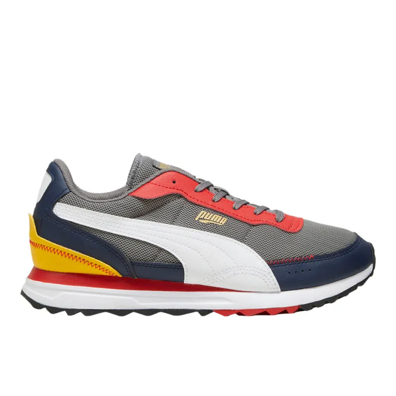 Road Rider Leather Lace Up Sneakers made by Puma