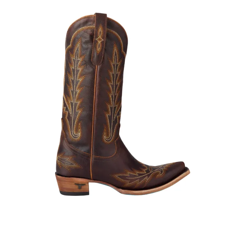 Lexington Embroidered Snip Toe Boots made by Shoebacca