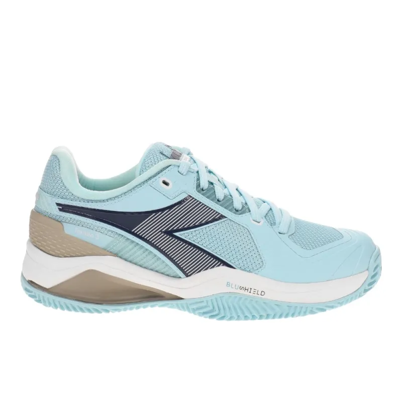 Blushield Torneo 3 Clay Tennis Shoes made by Diadora