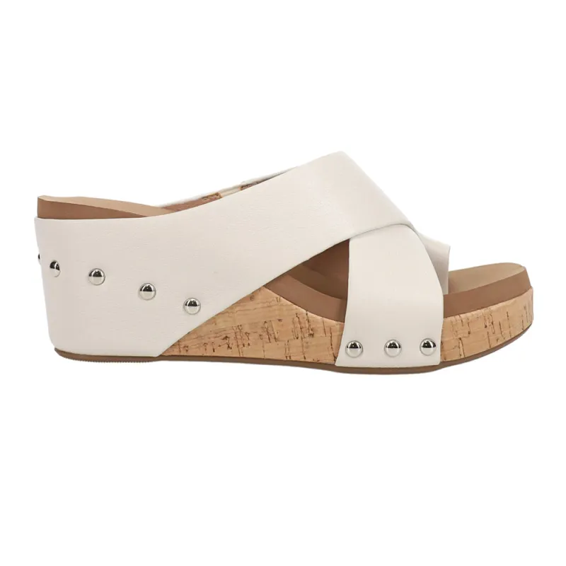 Tidbit Studded Wedge Slide Sandals sold by Shoebacca
