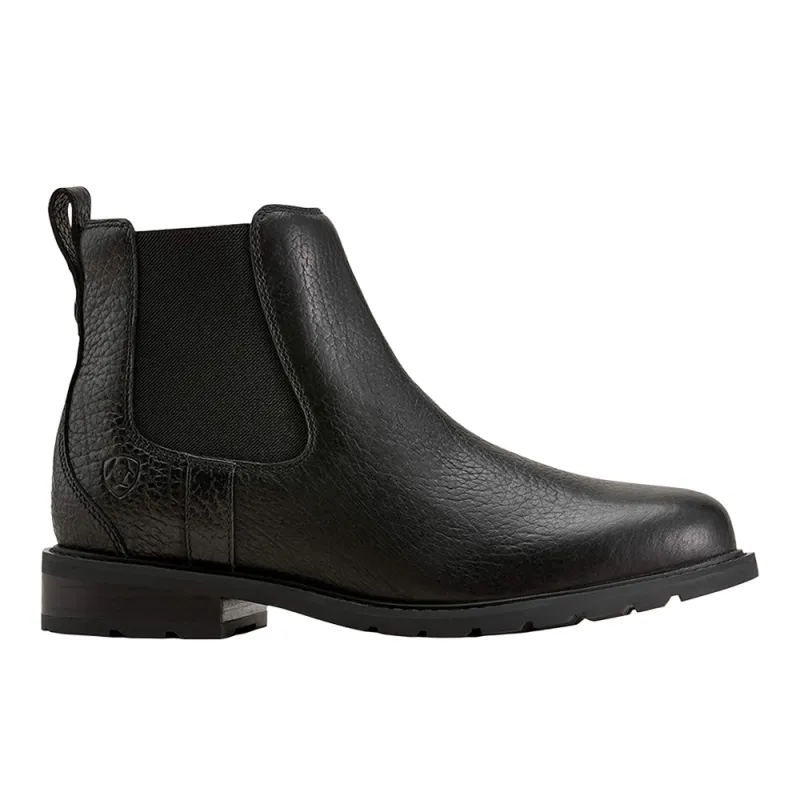 Wexford Bison Round Toe Chelsea Boots made by Ariat