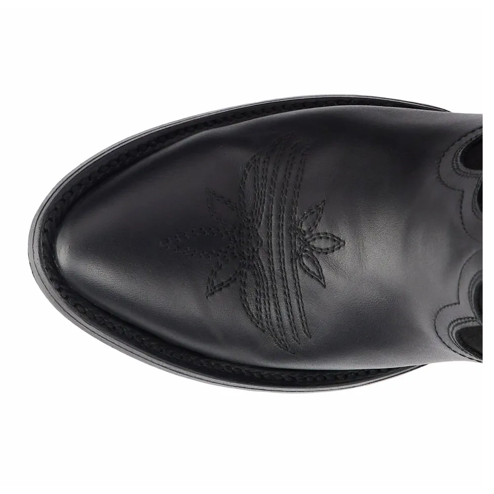 Jentry Knee High Embroidered Round Toe Cowboy Boot sold by Shoebacca product image thumbnail 4