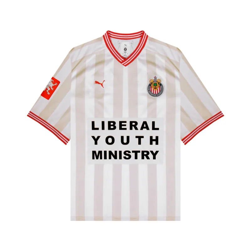 CHIVAS X LIBERAL YOUTH MINISTRY V Neck Short Sleeve Jersey made by Puma