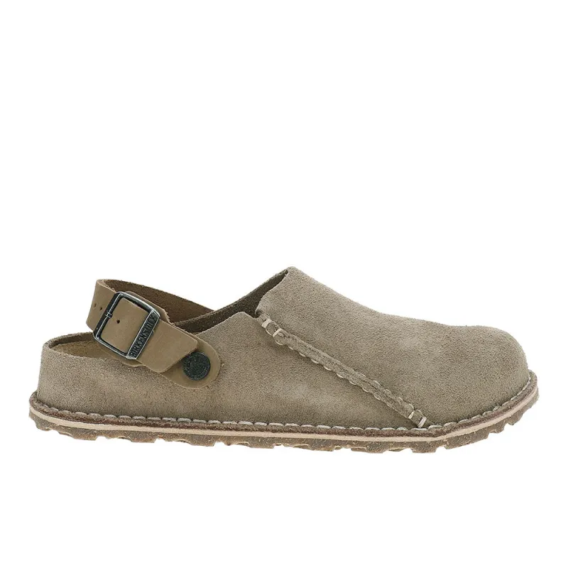 Lutry Premium Suede Clogs sold by Shoebacca