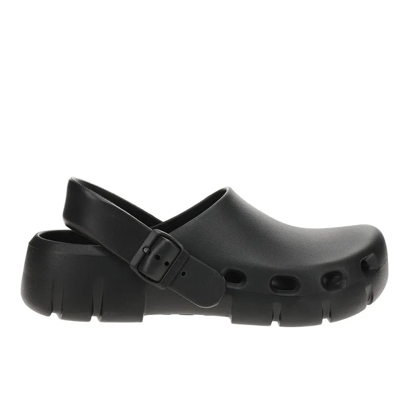 Birki Flow EVA Recovery Clogs sold by Shoebacca