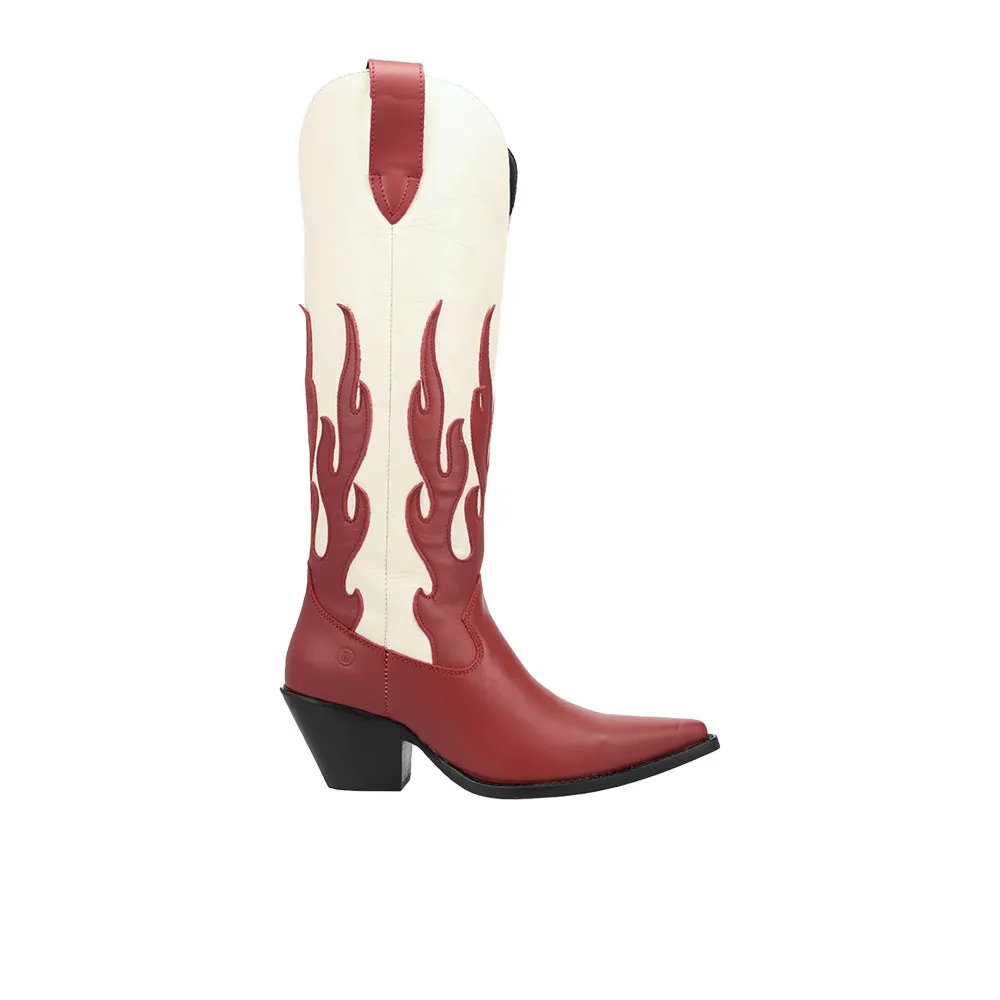 Burnin' Love Leather Boots sold by Shoebacca