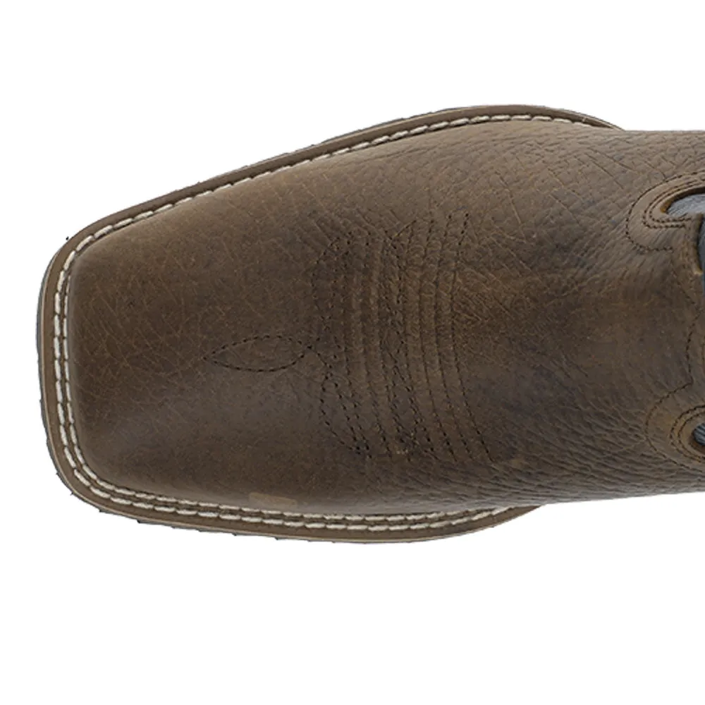 Hybrid Rancher Patriot Wide Square Toe Pull On Cowboy Boots sold by Shoebacca product image thumbnail 4