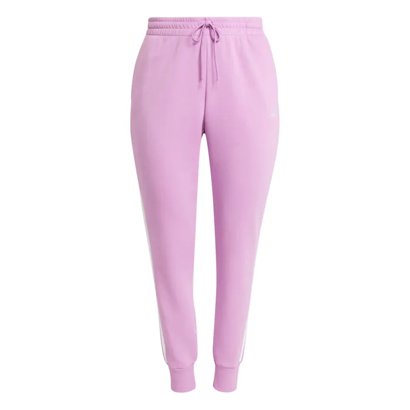 Essentials 3-Stripes Fleece Joggers (Plus Size) made by Adidas