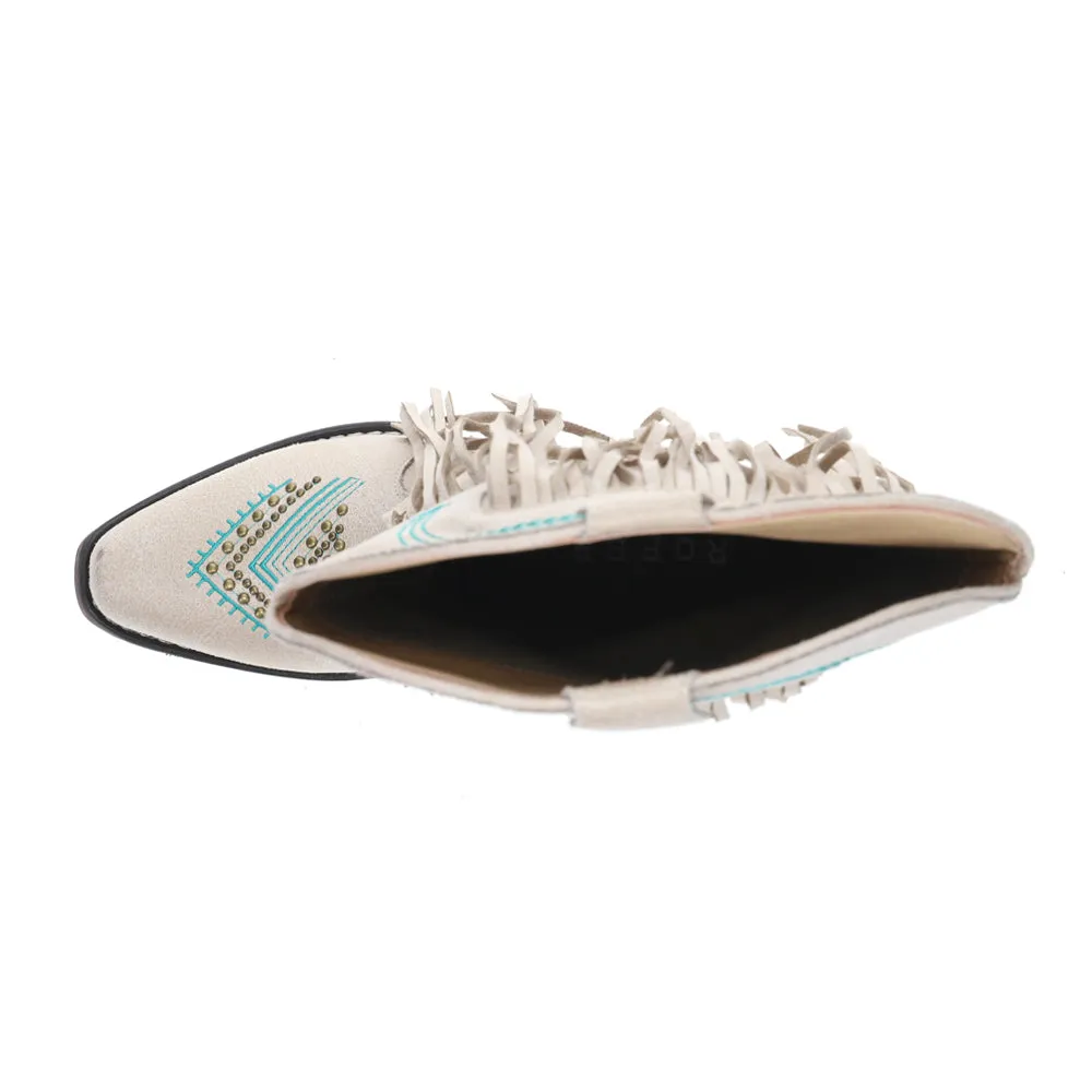 Dolly Fringe Snip Toe Pull On Cowboy Boots sold by Shoebacca product image thumbnail 4