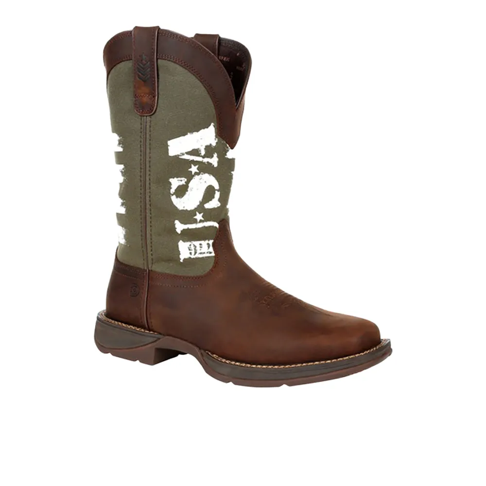 Rebel Patriotic Square Toe Cowboy Boots sold by Shoebacca product image thumbnail 2