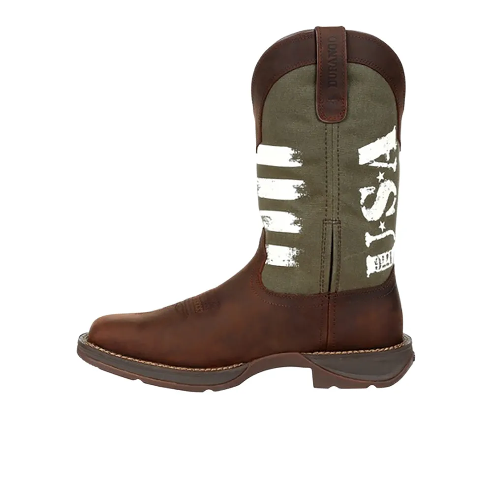 Rebel Patriotic Square Toe Cowboy Boots sold by Shoebacca product image thumbnail 3