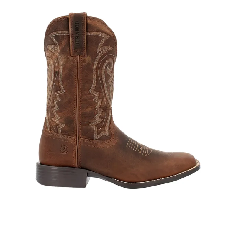 Westward Square Toe Cowboy Boots made by Durango
