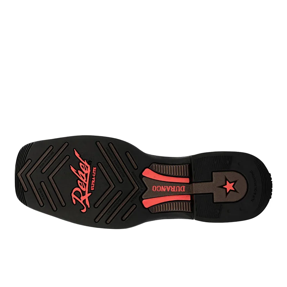 Durango Rebel Ultra-Lite Embroidered Square Toe Cowboy Boots sold by Shoebacca product image thumbnail 5