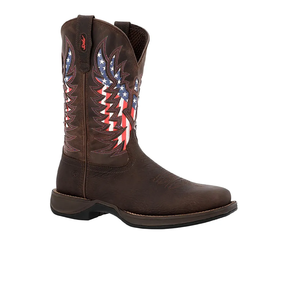 Durango Rebel Ultra-Lite Embroidered Square Toe Cowboy Boots sold by Shoebacca product image thumbnail 2