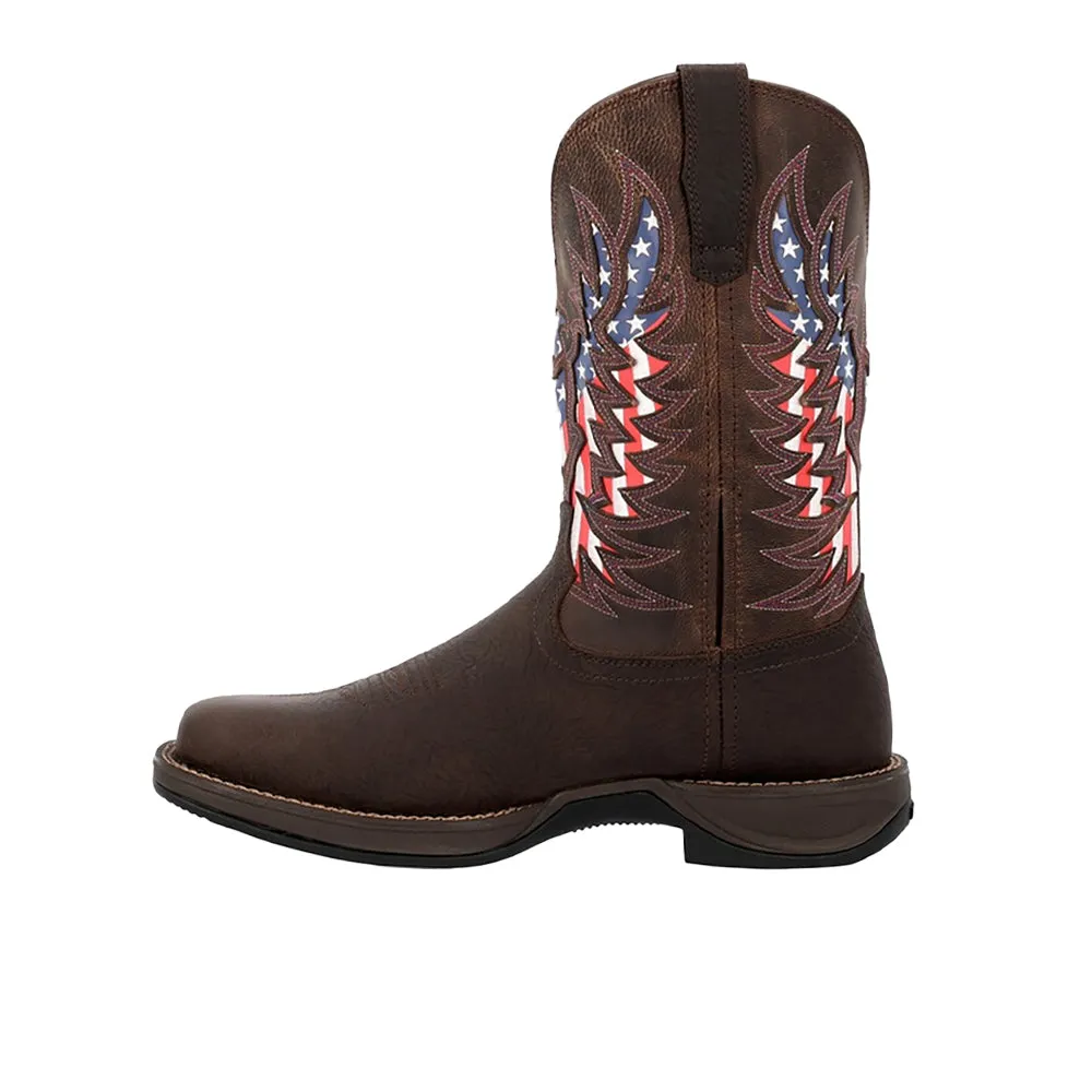 Durango Rebel Ultra-Lite Embroidered Square Toe Cowboy Boots sold by Shoebacca product image thumbnail 3