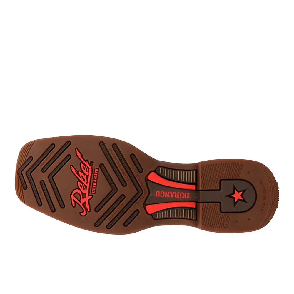 Durango Rebel Ultra-Lite Embroidered Square Toe Cowboy Boots sold by Shoebacca product image thumbnail 5