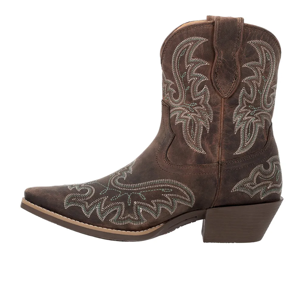 Shyloh Embroidered Snip Toe Cowboy Booties sold by Shoebacca product image thumbnail 3
