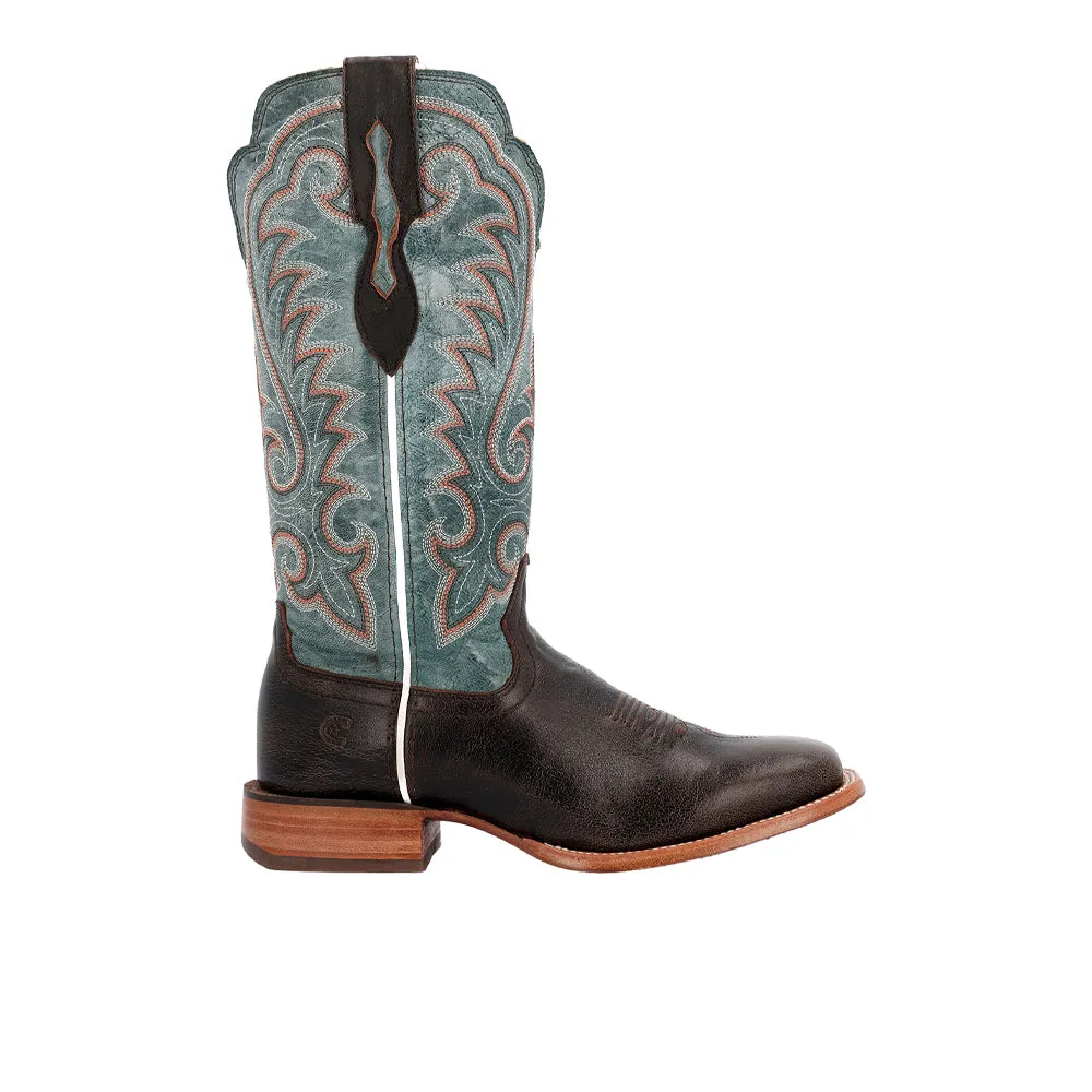 Arene Pro Embroidered Square Toe Cowboy Boots sold by Shoebacca