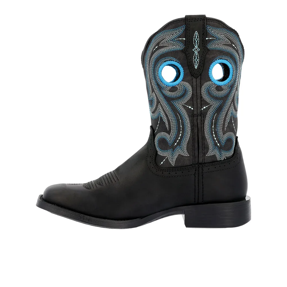 Durango Westward Embroidered Square Toe Pull On Cowboy Boots sold by Shoebacca product image thumbnail 3