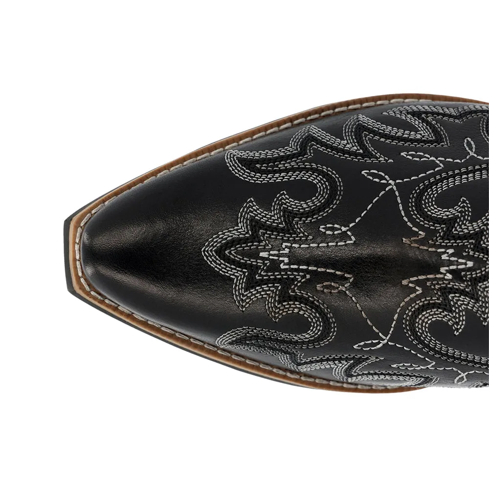 Shyloh Embroidered Snip Toe Cowboy Booties sold by Shoebacca product image thumbnail 4