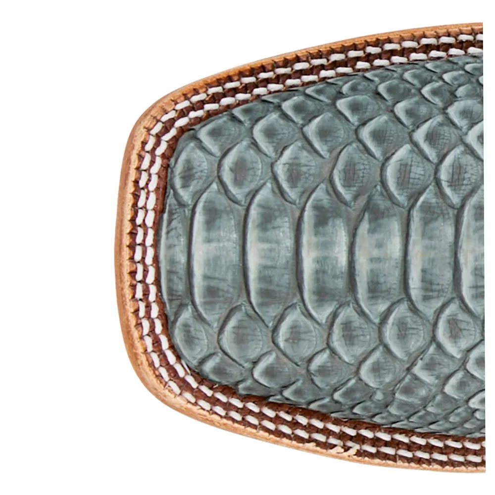 Mario 11 Inch Python Square Toe Cowboy Boots sold by Shoebacca product image thumbnail 4