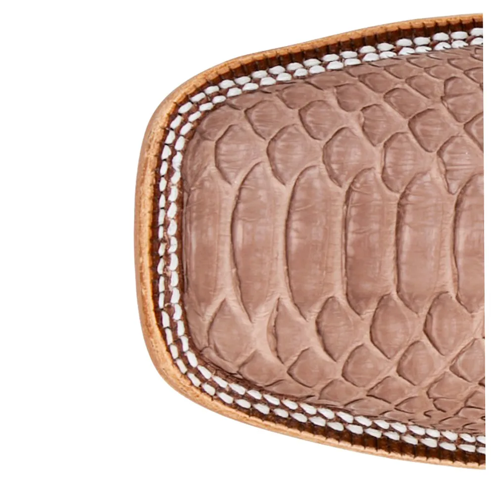 Mario 11 Inch Python Square Toe Cowboy Boots sold by Shoebacca product image thumbnail 4