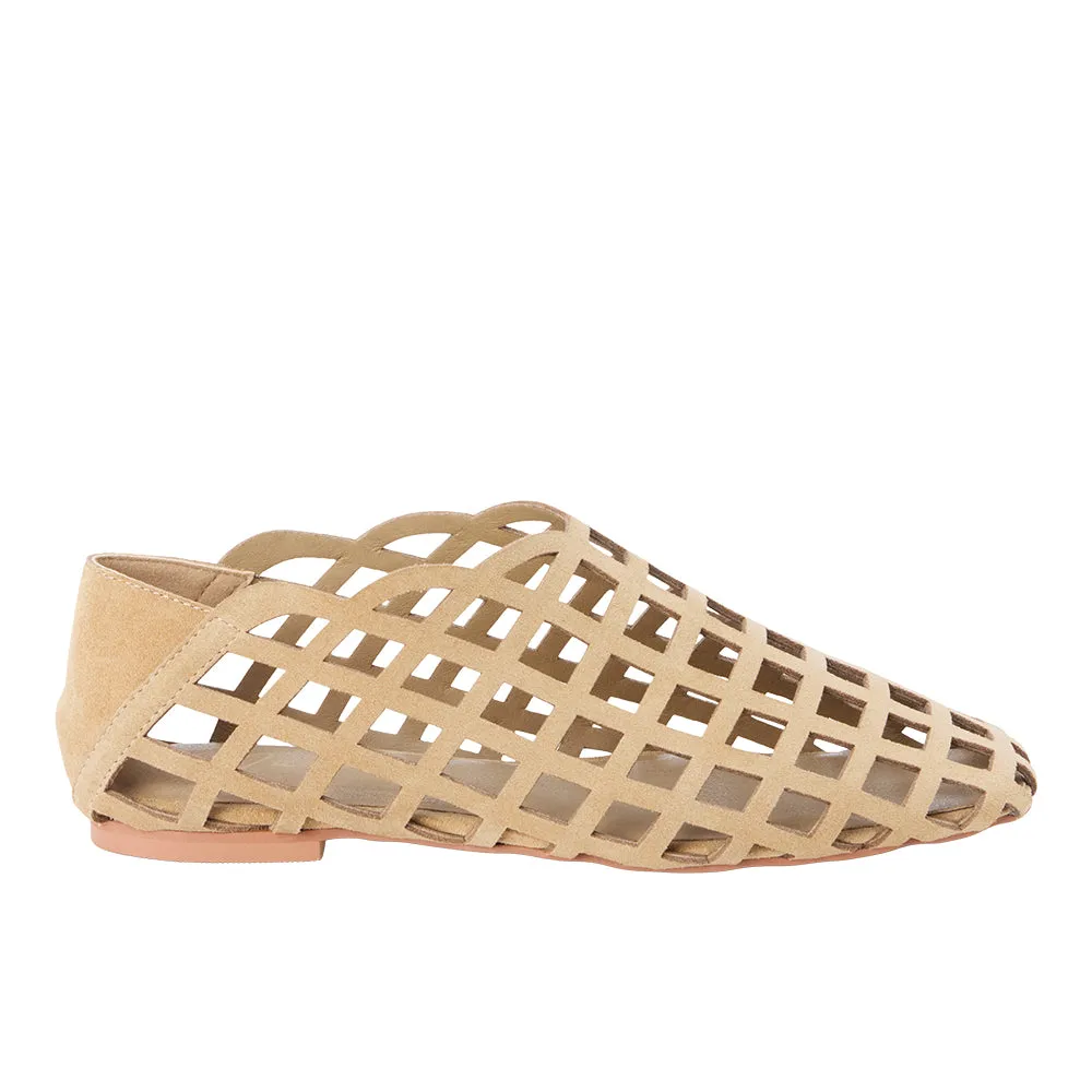 Cooper Cut-Out Slip on Flats sold by Shoebacca