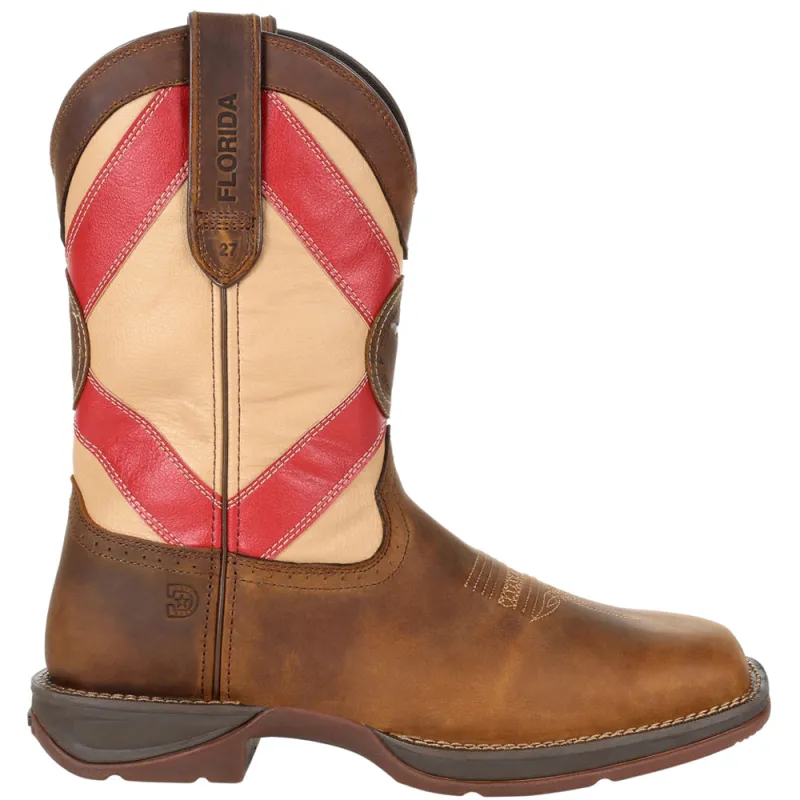 Rebel Square Toe Pull On Wellington Boots made by Durango