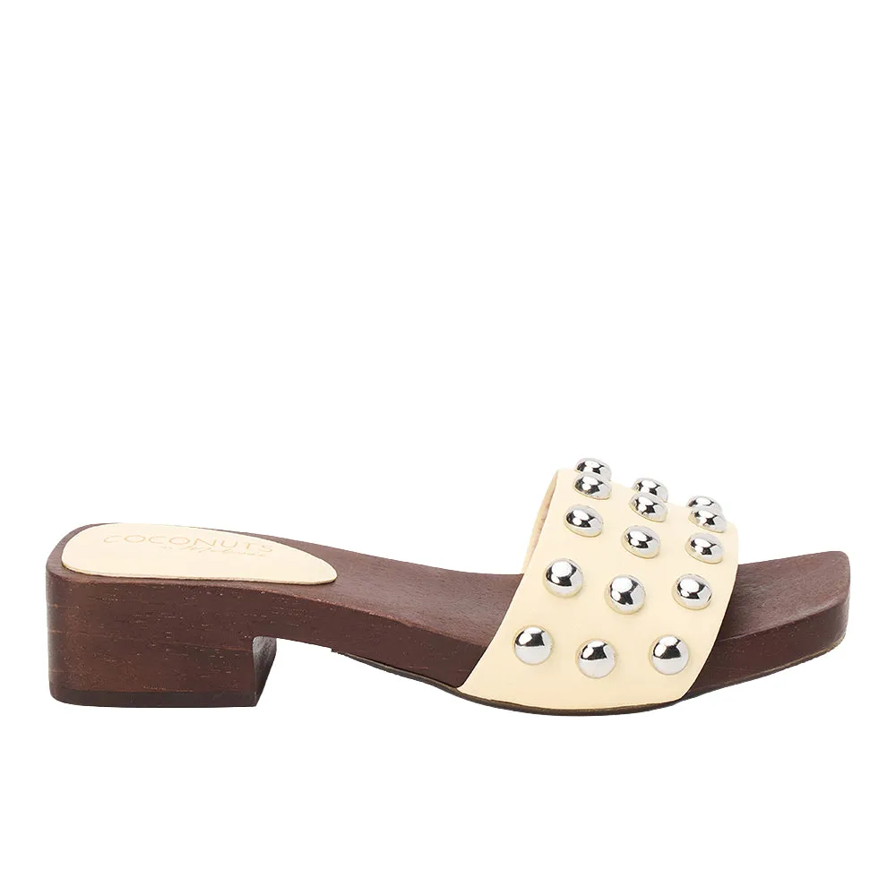 Fiora Studded Slide Sandals sold by Shoebacca