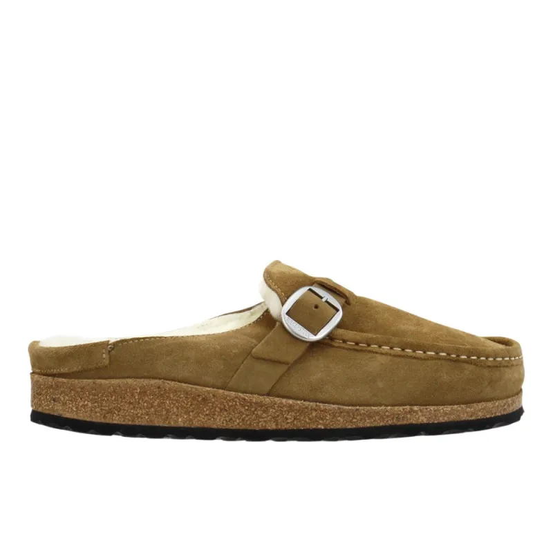 Buckley Shearling Suede Leather Clogs sold by Shoebacca
