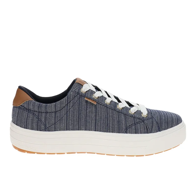 Park Stripe Chambray Lace Up Sneakers sold by Shoebacca