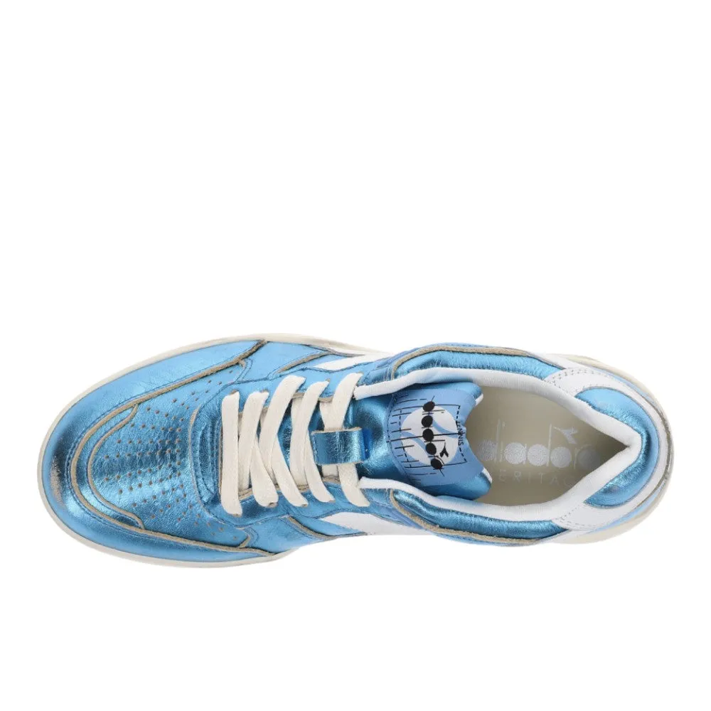 B.560 Metallic Lace Up Sneakers sold by Shoebacca product image thumbnail 4