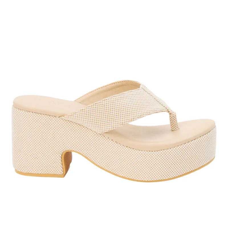Bonnie Platform Sandals made by Shoebacca