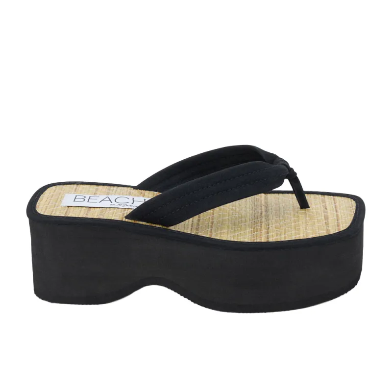 Vero Platform Flip Flop Sandals made by Shoebacca