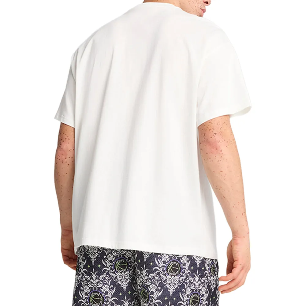 Lace Em Up Oversized Crew Neck Short Sleeve T-Shirt sold by Shoebacca product image thumbnail 4