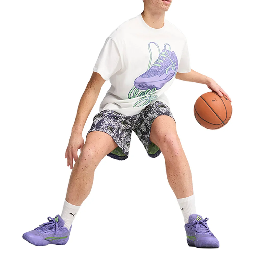 Lace Em Up Oversized Crew Neck Short Sleeve T-Shirt sold by Shoebacca product image thumbnail 5