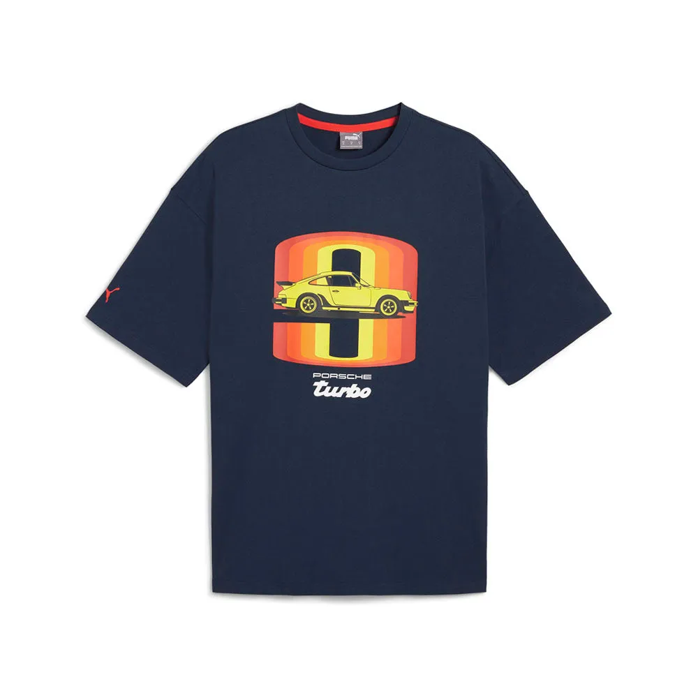 Porsche Legacy 911 Graphic Crew Neck Short Sleeve T-Shirt sold by Shoebacca