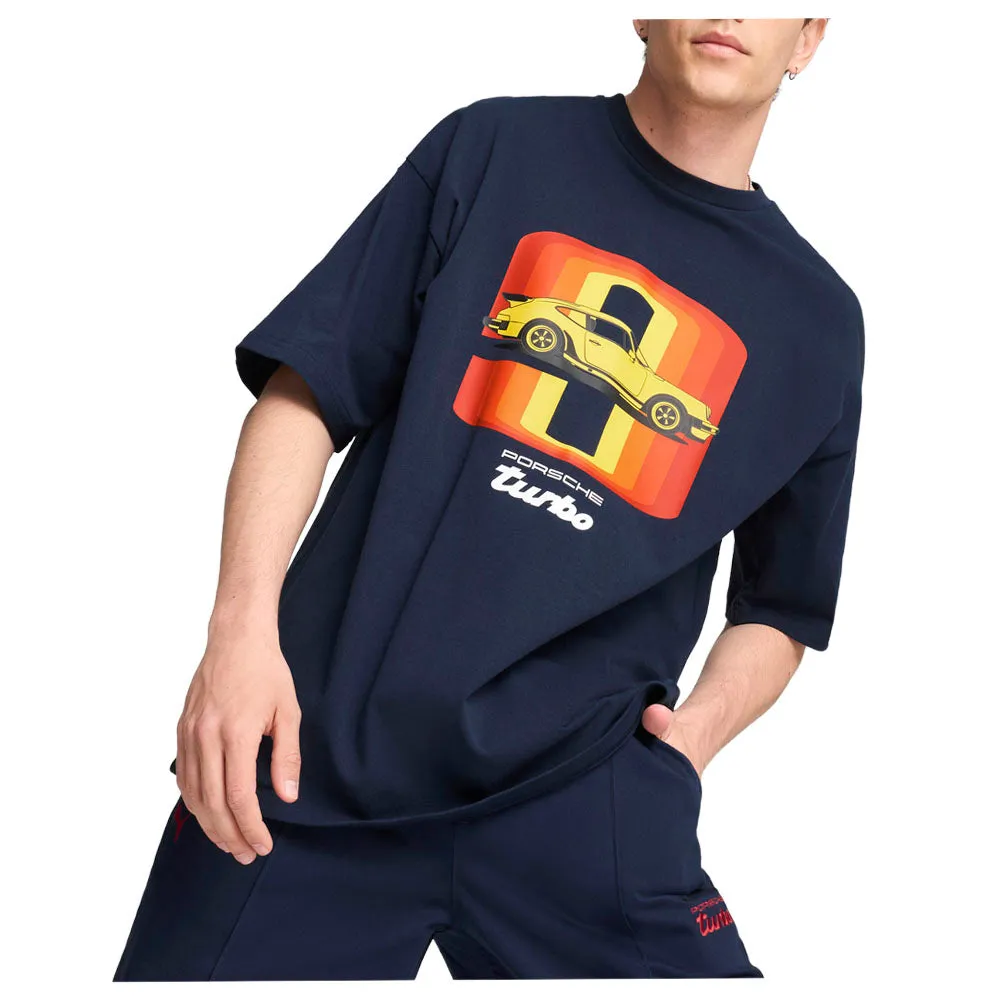 Porsche Legacy 911 Graphic Crew Neck Short Sleeve T-Shirt sold by Shoebacca product image thumbnail 3