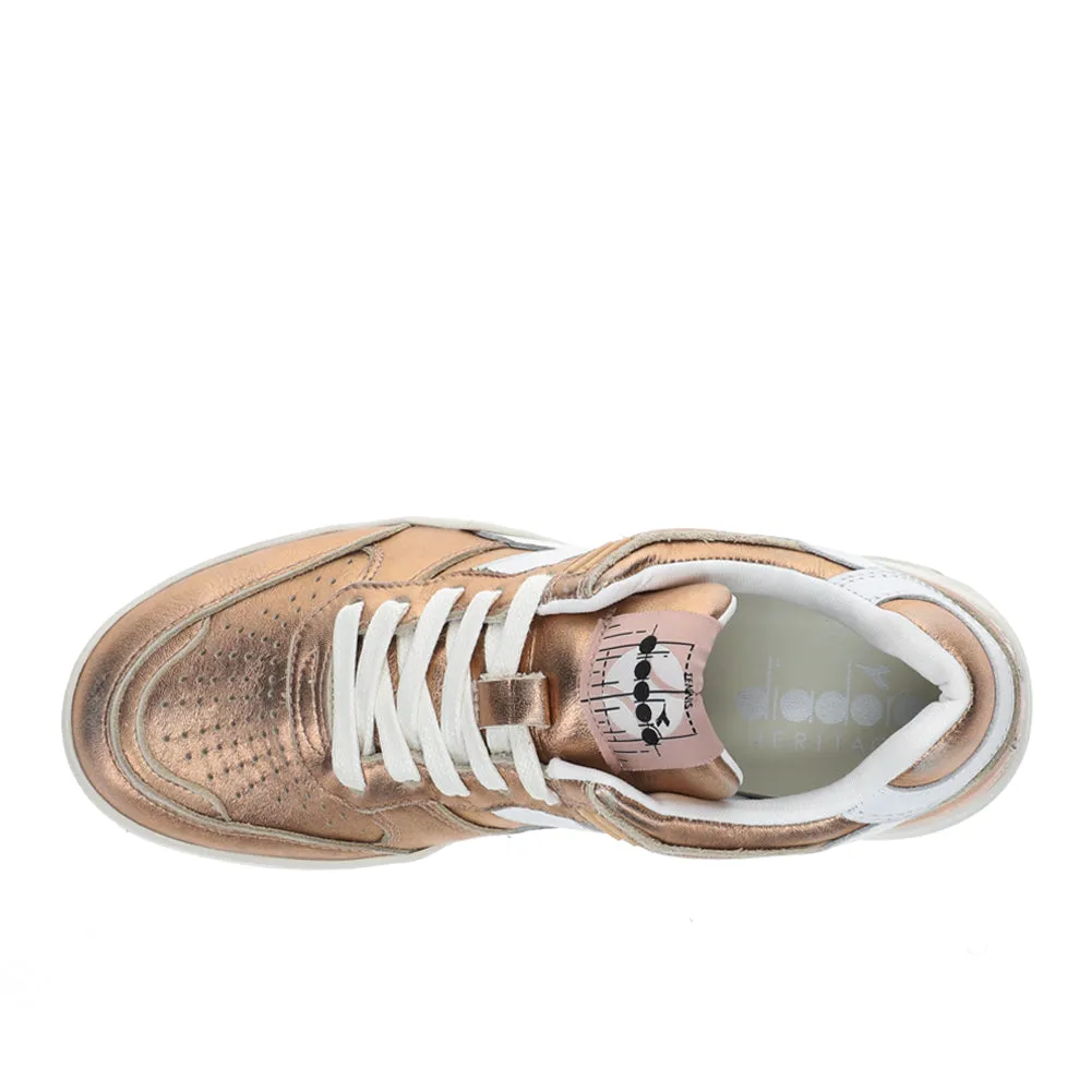 B.560 Metallic Lace Up Sneakers sold by Shoebacca product image thumbnail 4