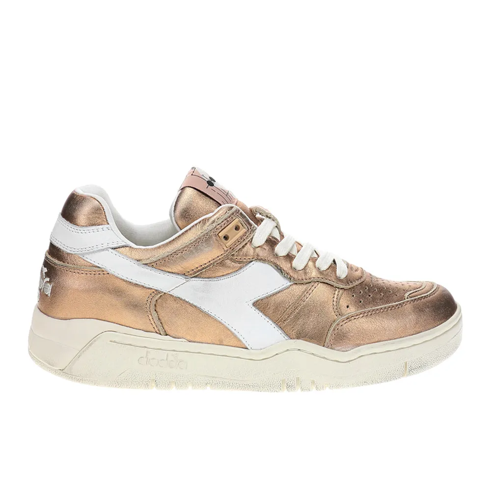 B.560 Metallic Lace Up Sneakers sold by Shoebacca
