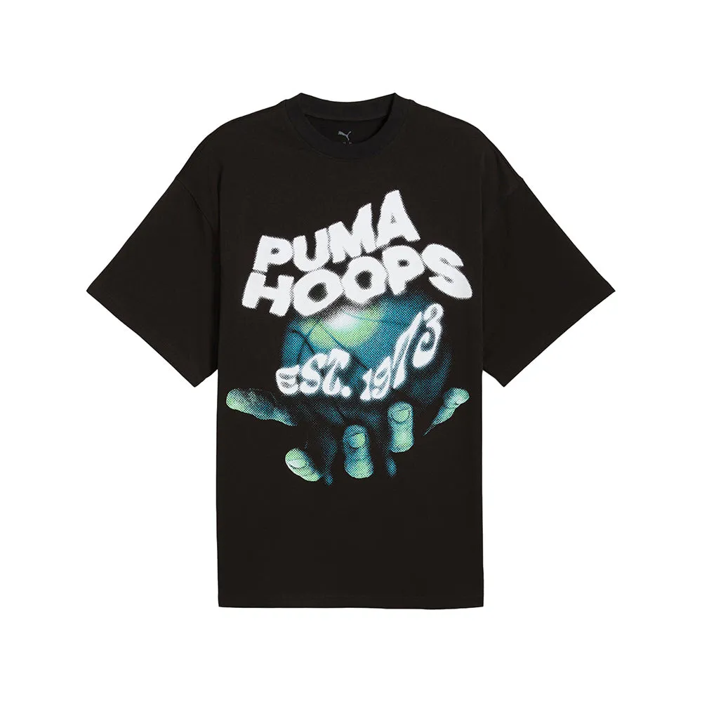 Hoop Dreamz Oversized Crew Neck Short Sleeve T-Shirt sold by Shoebacca